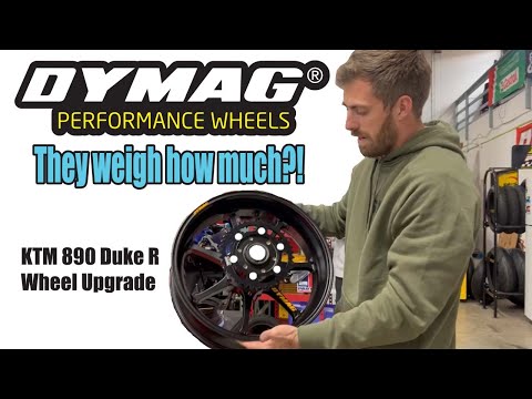 KTM 890 Duke R Wheels Upgrade! DYMAG