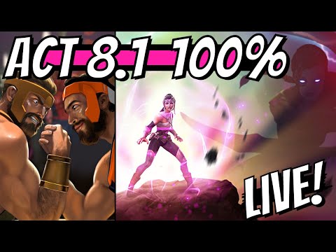 ACT 8.1 - 100% ITEMLESS SPEED RUN - DAY 1!!! MARVEL CONTEST OF CHAMPIONS