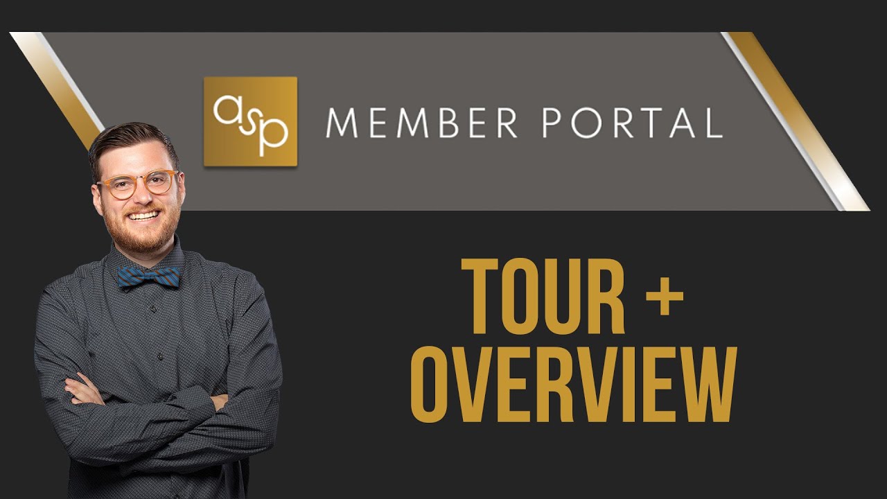 ASP Member Portal Tour