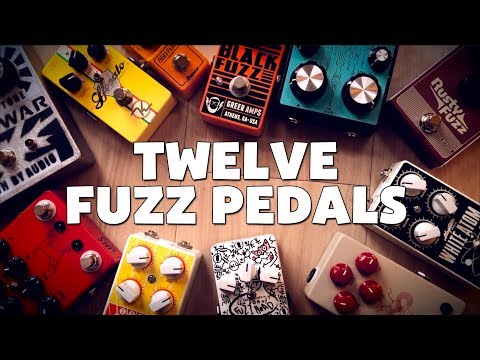 12 Fuzz Pedal Shootout (Greer, Ibanez, TC, EQD, JHS, Keeley, Death by Audio, Magnetic Effects)