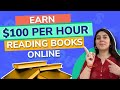 10 Websites to Make Money by Reading Books Online! 🤯🔥| Online Jobs for Book Readers