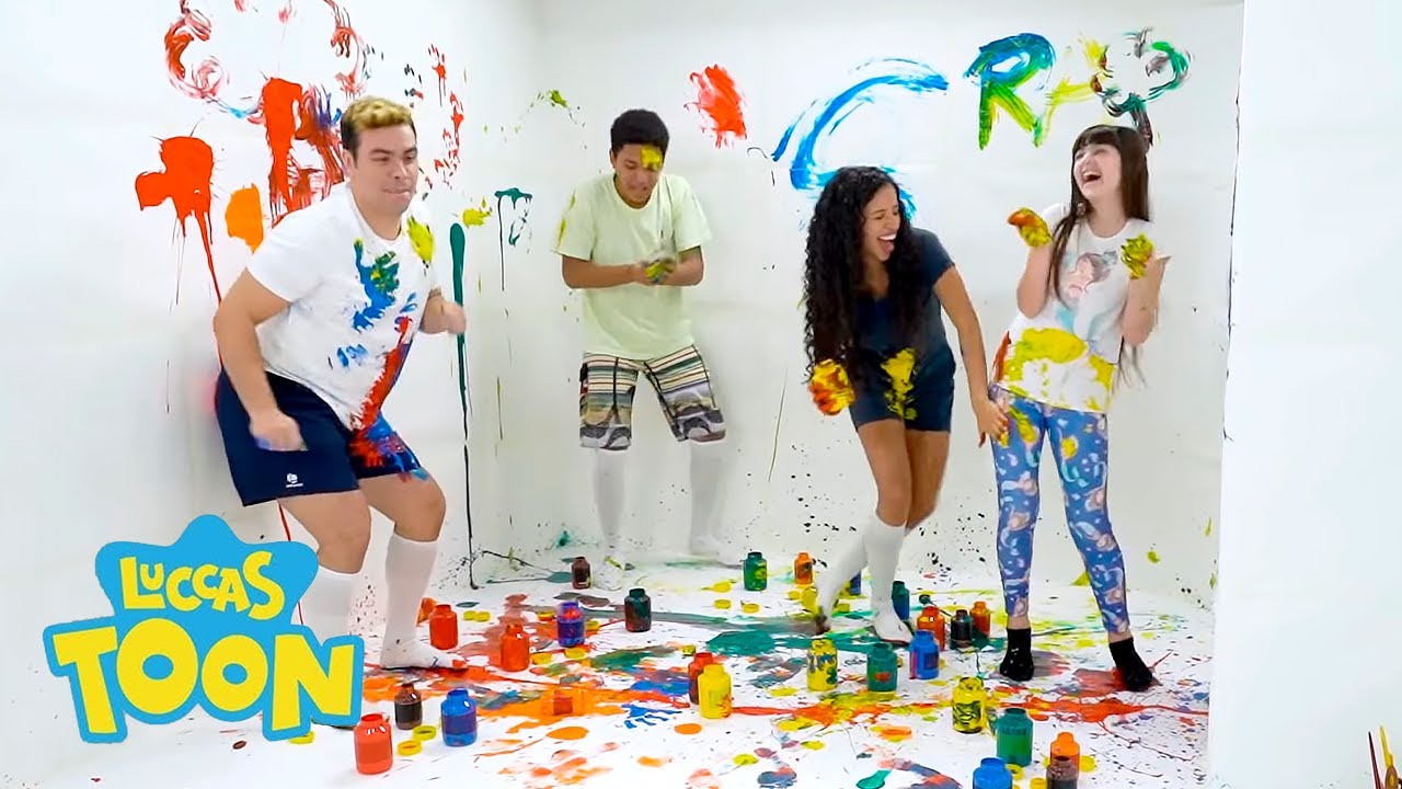 LUCCAS NETO - SE VOCÊ QUER PINTAR (Música para Criança Aprender as Cores)