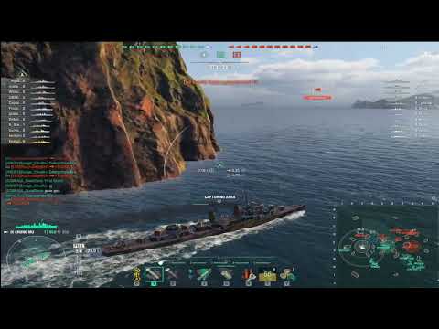 World of Warships Stream Highlight: Tier 9 Pan-Asian Tech Tree DD Radar Chung Mu in Randoms (Part 1)