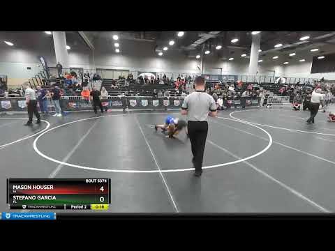 97 Lbs Cons. Round 3 - Mason Houser, IA Vs Stefano Garcia, FL Dd17