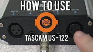 Video thumbnail for HOW TO USE TASCAM SOUND CARD by EZwayTech