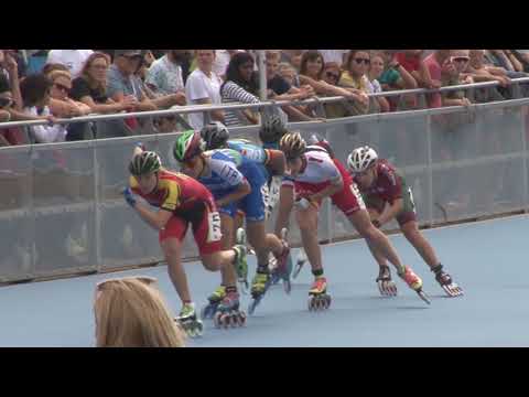 Senior Ladies 1st Semi Final 1000m Sprint EC Inlineskating Oostende 2018