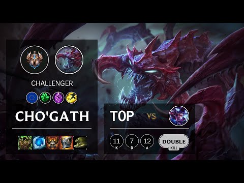 Cho'Gath Top vs Vayne - EUW Challenger Patch 10.14