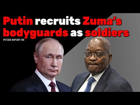 Zuma sent MK bodyguards to Russia for "training." Russia sent them to the frontline