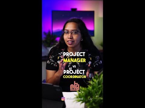 Project Manager VS Project Coordinator | Mary Tresa Gabriel