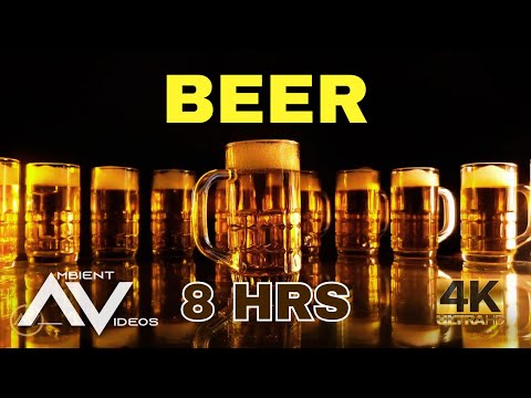 THE JOURNEY OF BEER 🍺🍺 - Beer and brewing with 8 HOURS of Background Ambient Video - Ambient Music