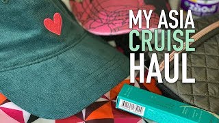My Asia Cruise Haul - Livestream