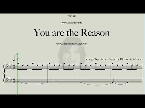 download lagu mp3 mp4 You Are The Reason Music Sheet, download lagu You Are The Reason Music Sheet gratis, unduh video klip You Are The Reason Music Sheet