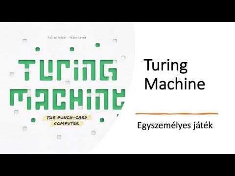 Turing Machine - Egyszemélyes végigjátszás - Robert SoloPlay