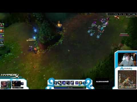 C9 Sneaky Lucian vs Draven [Challenger Ranked solo queue AD]