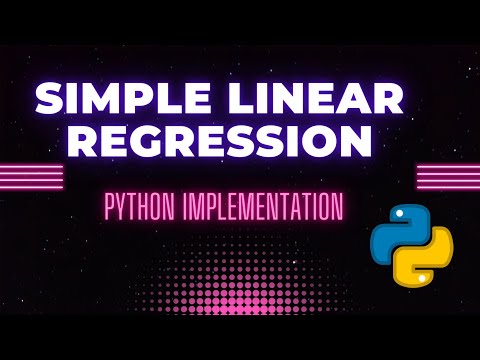 Simple Linear Regression Implementation In Python Fitting A Regression Model