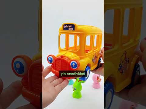 Colectivo Escolar Expreso Polar Con Luz Y Sonido Juguete 30cm