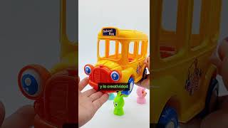 Colectivo Escolar Expreso Polar Con Luz Y Sonido Juguete 30cm