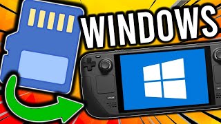 The BEST Guide To Install Windows On Your Steam Deck! Dual Boot Steam OS and Windows With an SD Card
