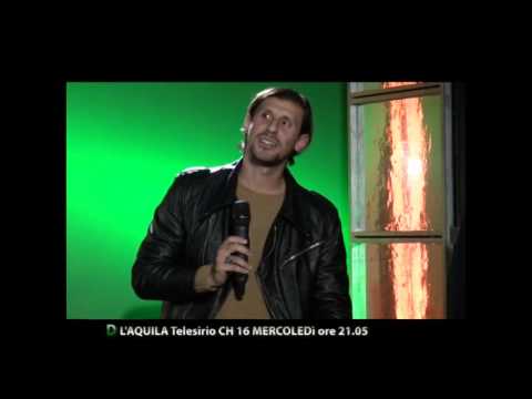 L'Aquila Calcio Emmanuele Sembroni imita Alessandro Battisti