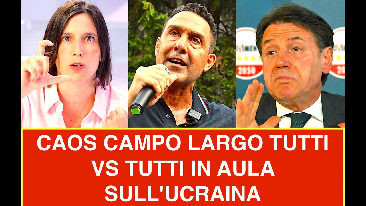 CAOS CAMPO LARGO TUTTI VS TUTTI IN AULA SUGLI AIUTI ALL'UCRAINA