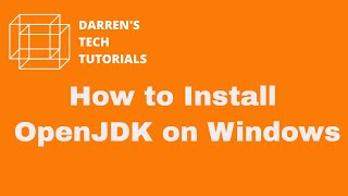 YouTube Thumbnail for How to Install OpenJDK on Windows