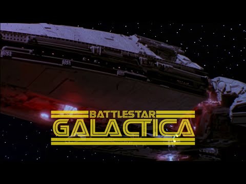 The Destruction of the Battlestar Atlantia - Battlestar Galactica 1978 (4K)