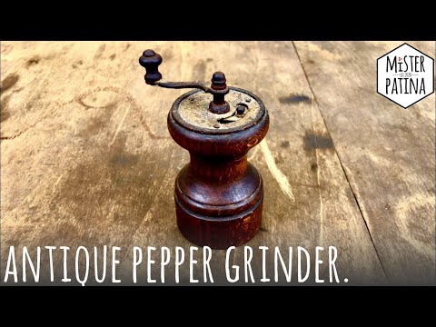 Antique Pepper Grinder Restoration | Mister Patina