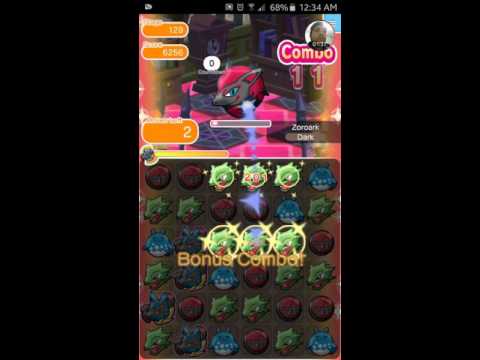Pokémon Shuffle Mobile   Stage 129   Zoroark