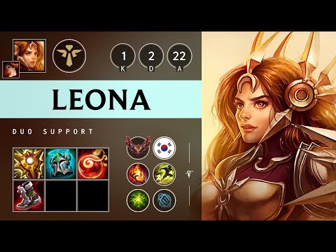 Leona Support vs Braum - KR Grandmaster Patch 25.11