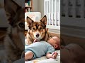 Pet Dogs With Babies Gif Reels Shorts