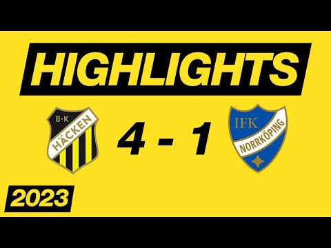 BK Häcken - IFK Norrköping (4-1) Allsvenskan 2023