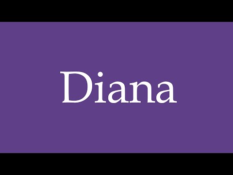 How To Pronounce ''Diana'' Correctly in Spanish