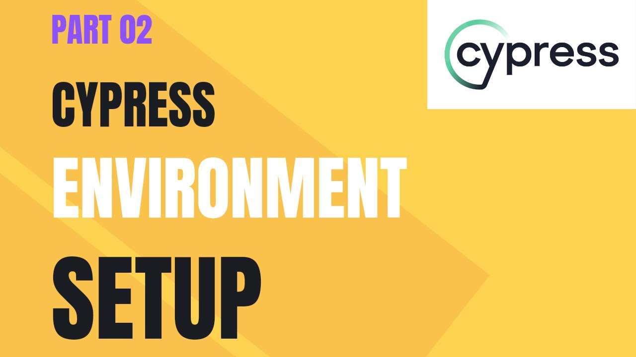 02 Cypress Environment Setup and Folder Structure | Learning Mindset GM