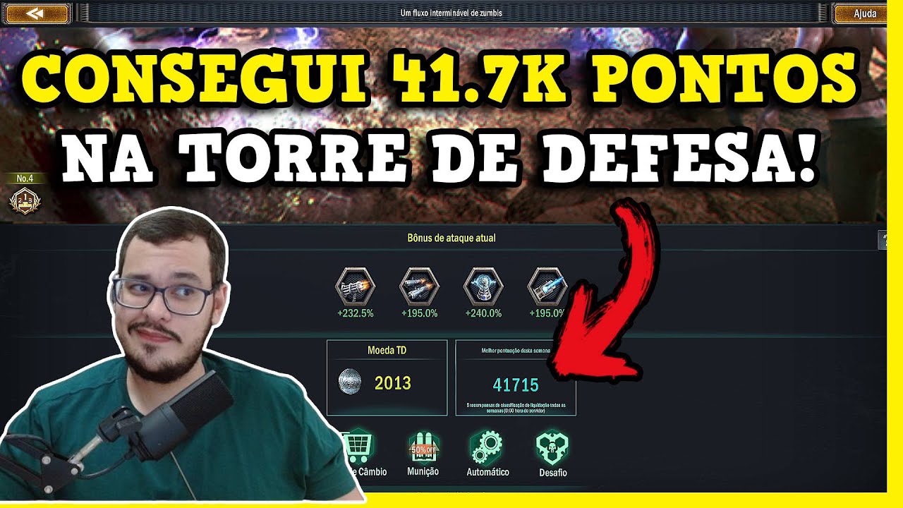 41.7K DE PONTOS NA TORRE DE DEFESA! Age of Origins