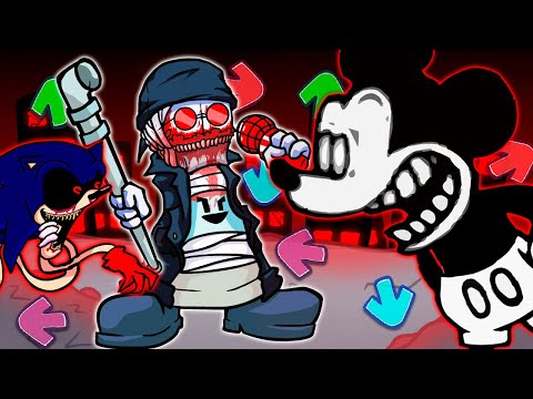 THREE GREATEST MODS FNF ► Friday Night Funkin' vs. Hank Antipathy, Sad Mickey Mouse, Sonic.exe