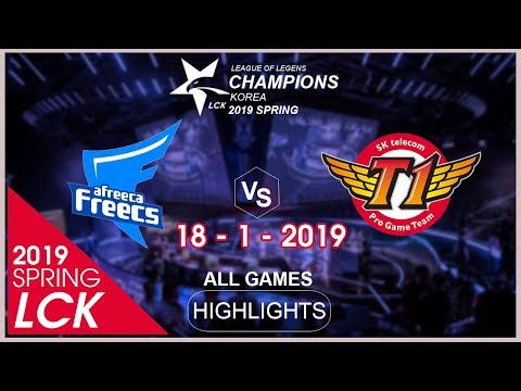 LCK Spring 2019 - AFS vs SKT Highlights ALL GAMES | Week 1 day 3 [ 18 - 1 - 2019 ]