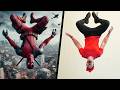 Stunts From Deadpool Wolverine In Real Life