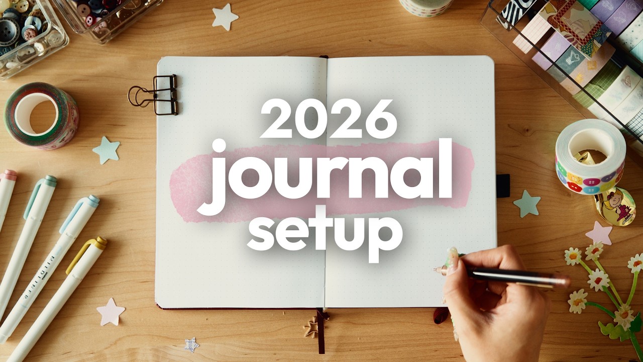 My 2026 Bullet Journal Setup