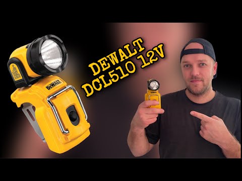 Akumuliatorinis prožektorius DeWalt DCL510N (be akumuliatoriaus ir pakrovėjo) video