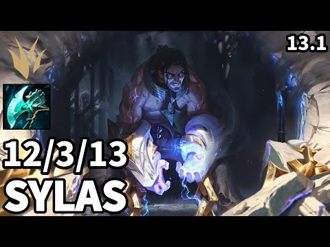 Sylas Jungle vs Fiddlesticks - KR Master  | Patch 13.1