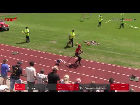 Rekord SR, štafeta 8x50m, DHZ Kúty muži.