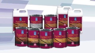 SuperDeck® Waterborne Stain - Sherwin-Williams