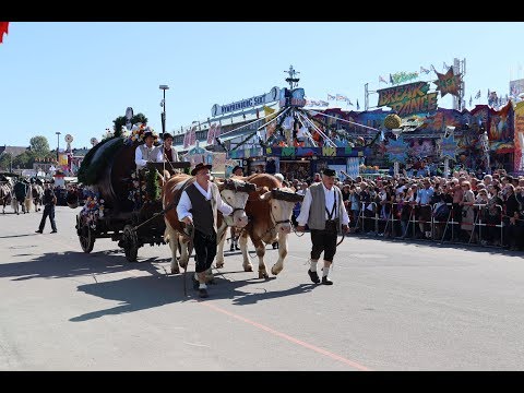 186th Oktoberfest Parade in Munich (2019) | Sneha Vlogs