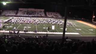 preview picture of video 'Boardman Spartan Marching Band - 10/10/14'