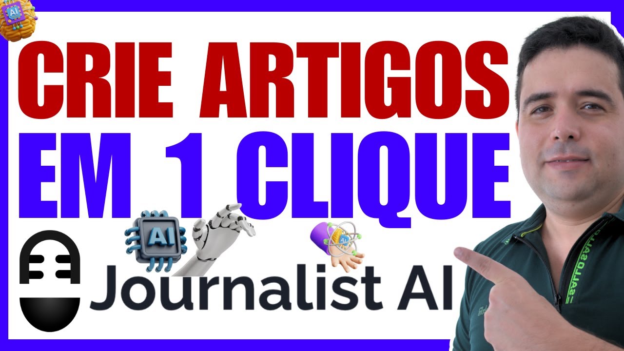 Ferramenta de Criação de Artigos [Journalist AI] Artigos em 1 Clique com inteligência Artificial