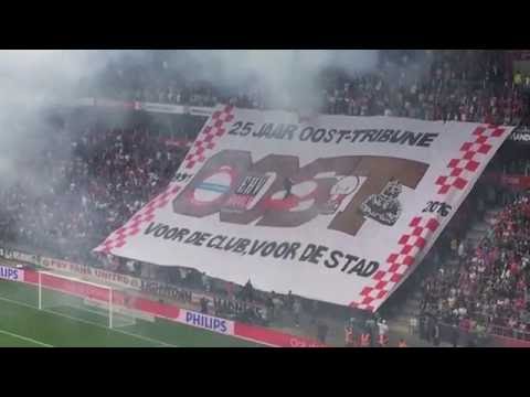 Opkomst spelers PSV-Feyenoord