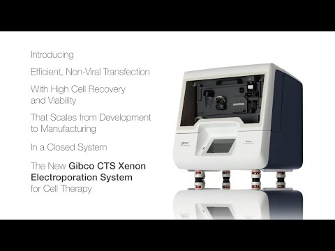 Watch a quick 15-second overview of CTS Xenon Electroporation