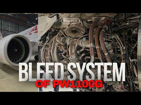 Was ist das Hochdruckventil (HP-Ventil) am PW1100G des A320 und wie funktioniert es?