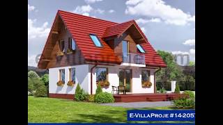 Anahtar Teslim Ev Villa Projeleri - Yeni Modeller 