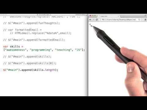 append ing Arrays Solution JavaScript Basics